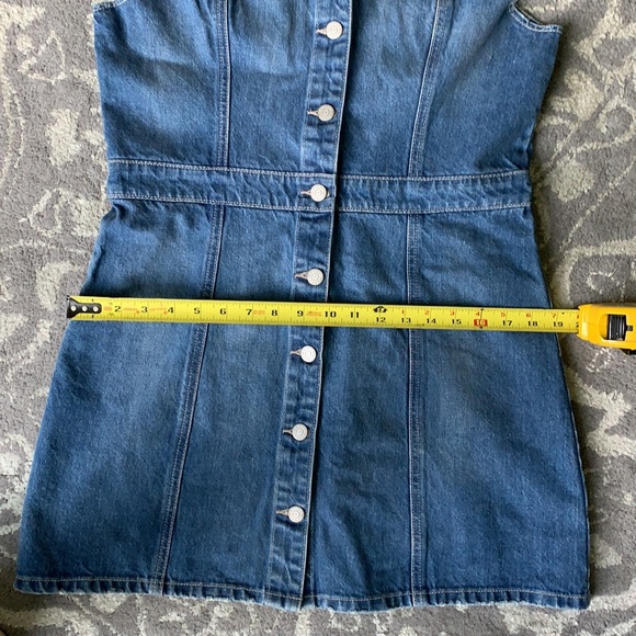 Denim button up jumper - Picture 7 of 7